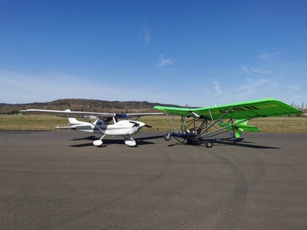 Baptême ULM multiaxe Skylane ou Quicksilver
